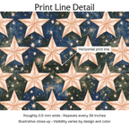 378269 — Print Line Detail. Illustrative close-up; visibility varies by design and color.