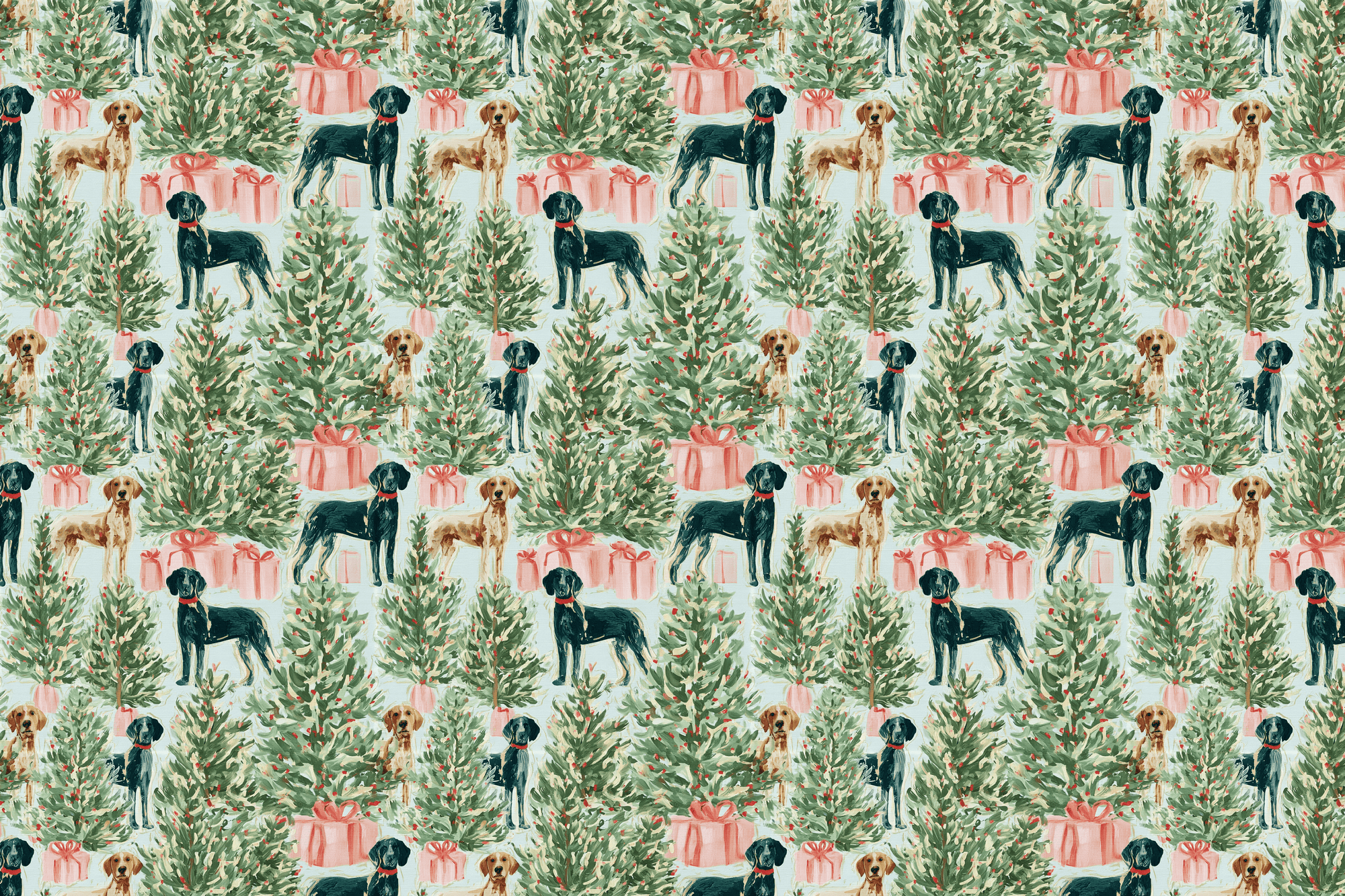 Pooch Presents: Christmas Dog Wrapping Paper