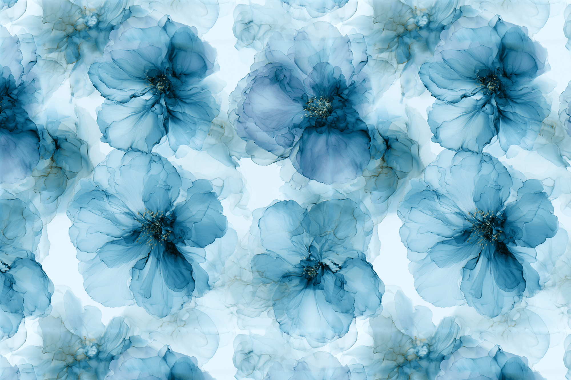 Blissful Blooms: Floral Wrapping Paper