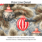 392520 — Print Line Detail. Illustrative close-up; visibility varies by design and color.