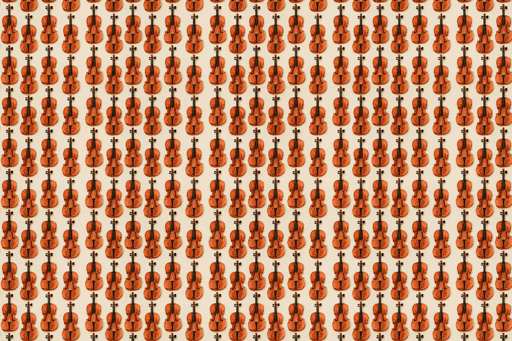 Heartfelt Fiddle: Violin Wrapping Paper