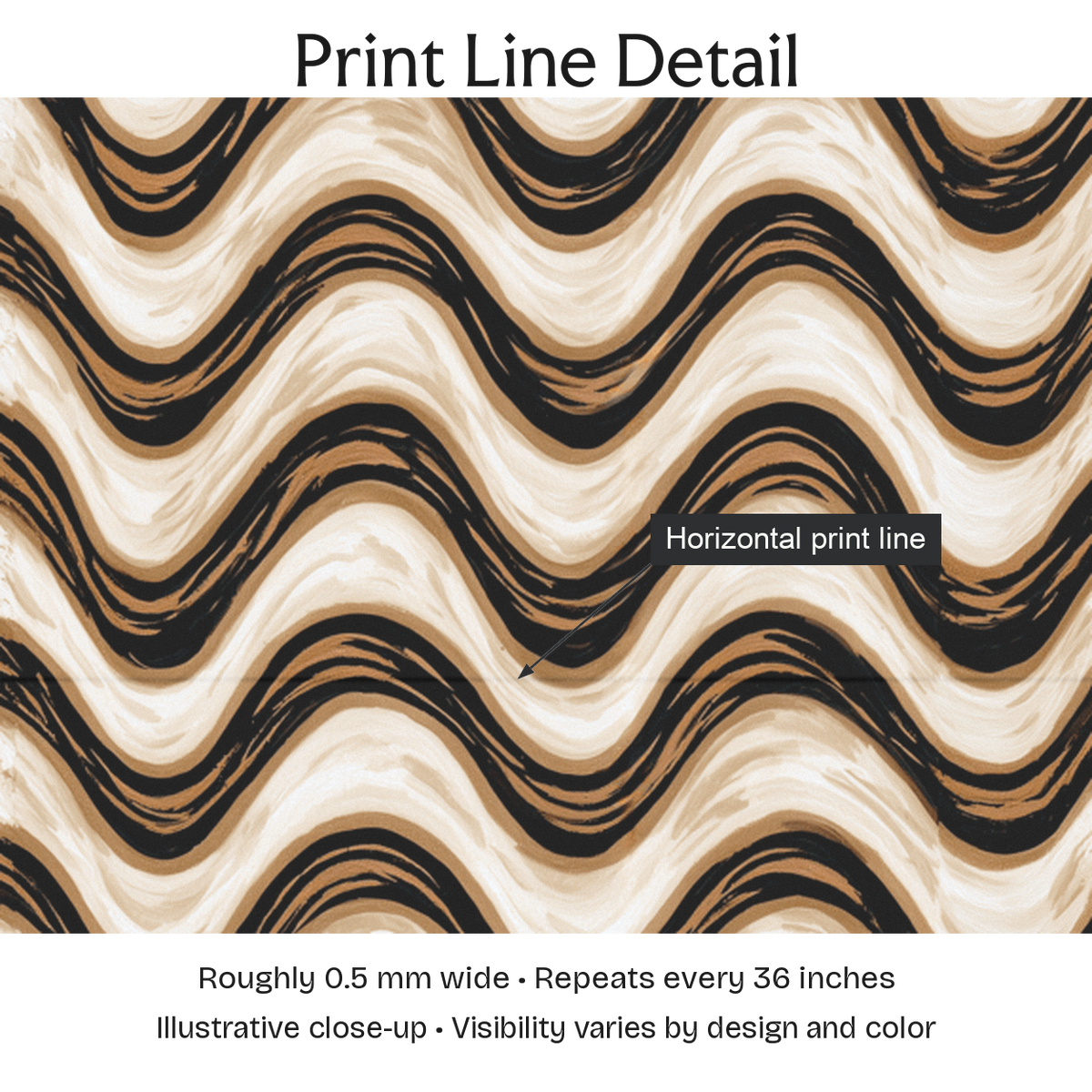 404270 — Print Line Detail. Illustrative close-up; visibility varies by design and color.