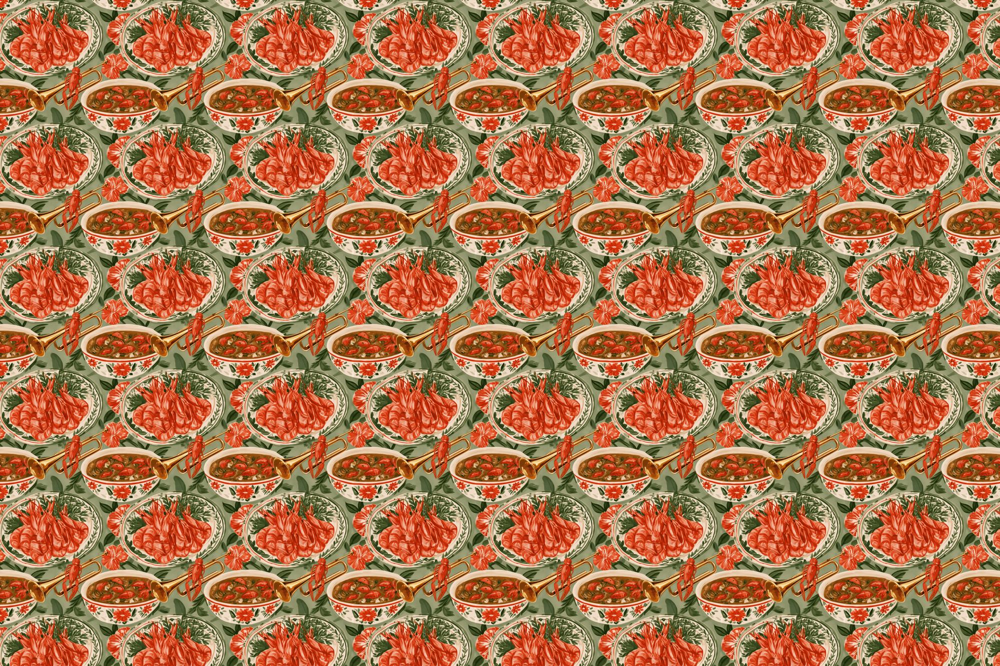 Cajun Symphony: Louisiana Gift Wrap