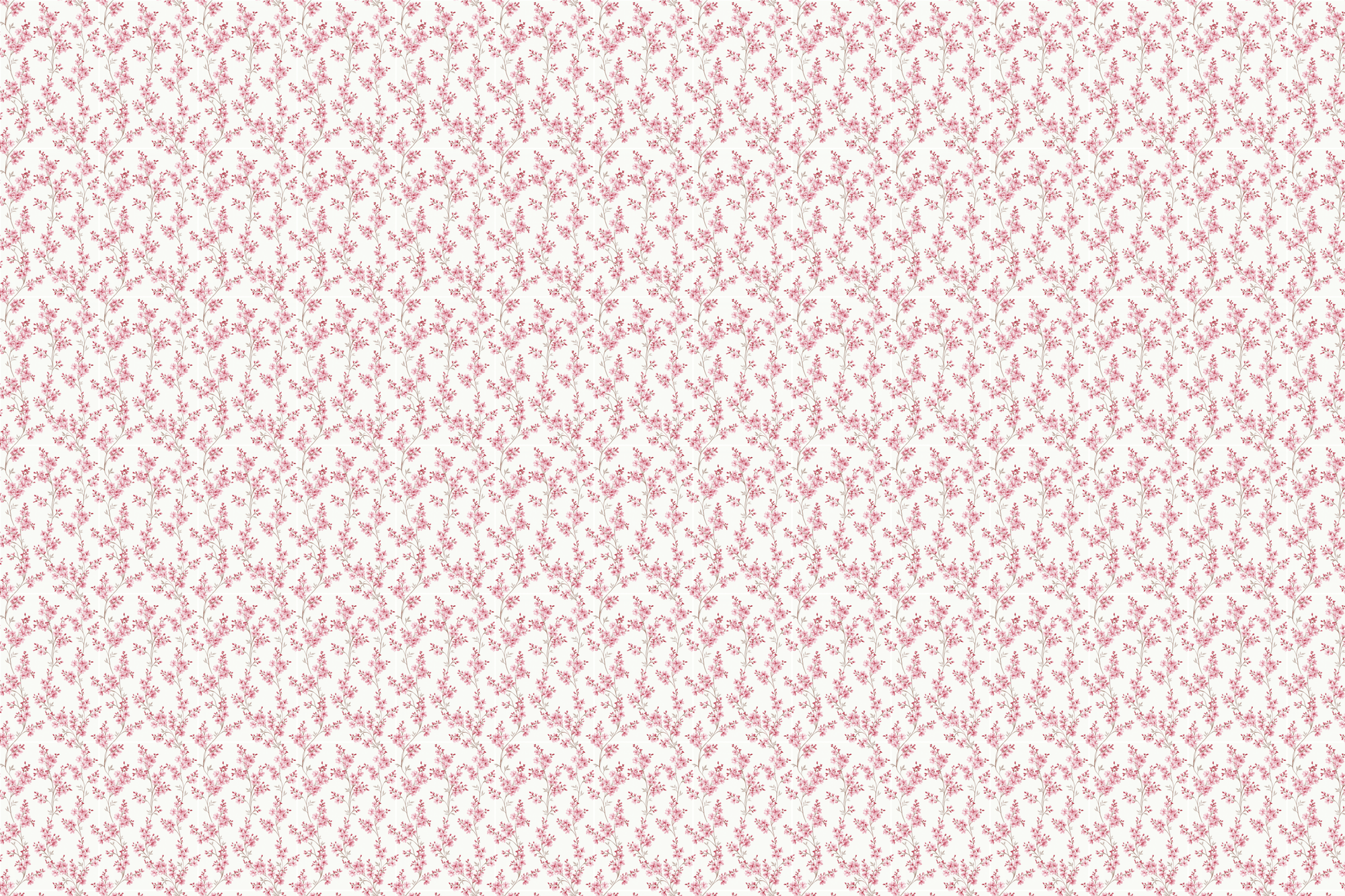 Dainty Decay: Pink Floral Gift Wrap