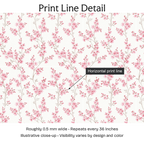 423399 — Print Line Detail. Illustrative close-up; visibility varies by design and color.