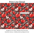 437277 — Print Line Detail. Illustrative close-up; visibility varies by design and color.