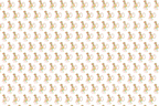 Playful watercolor monkey pattern featuring cute pastel green and pink repeating animal illustrations.