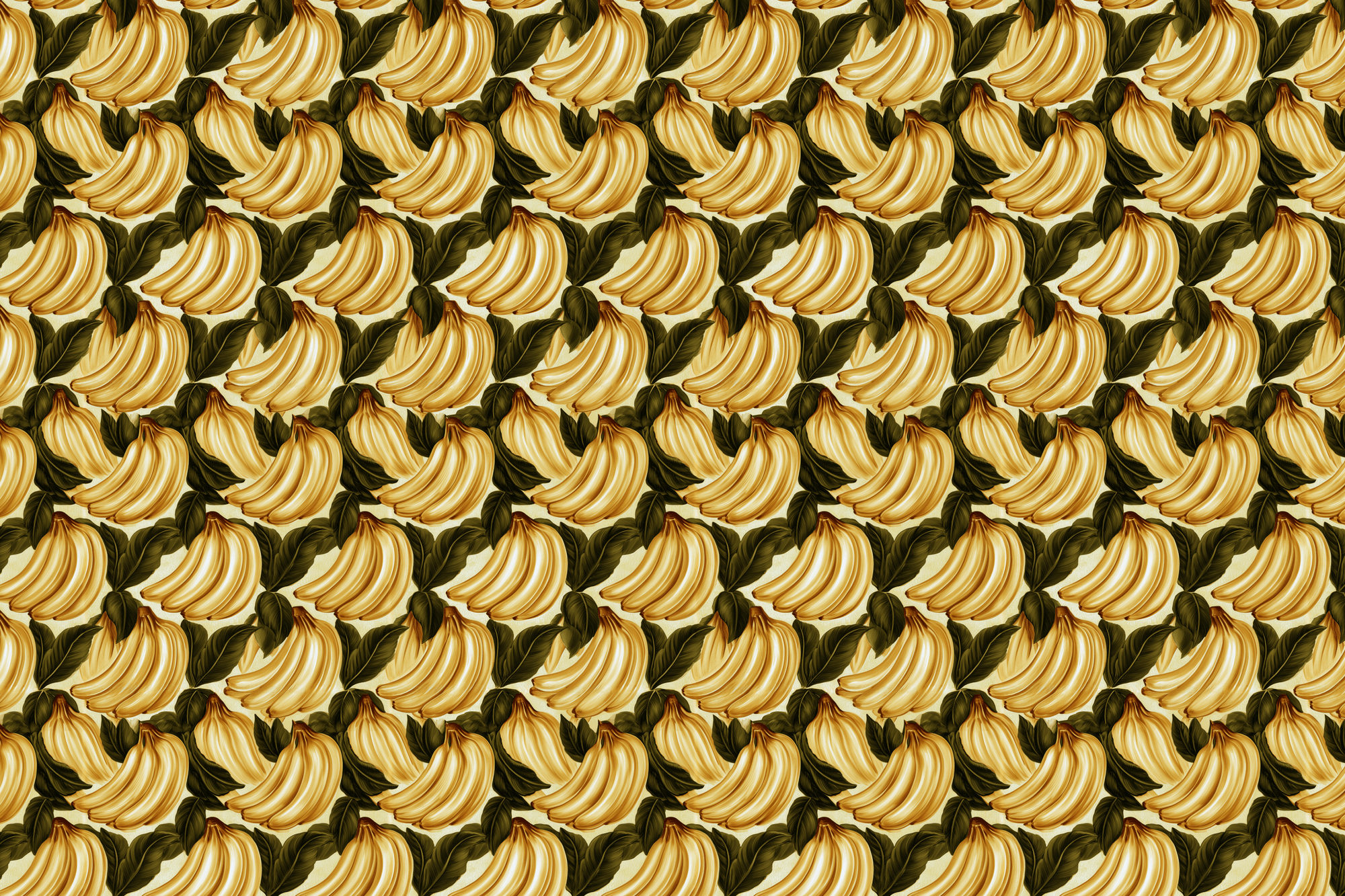 Tropical Fever: Vintage Banana Gift Wrap