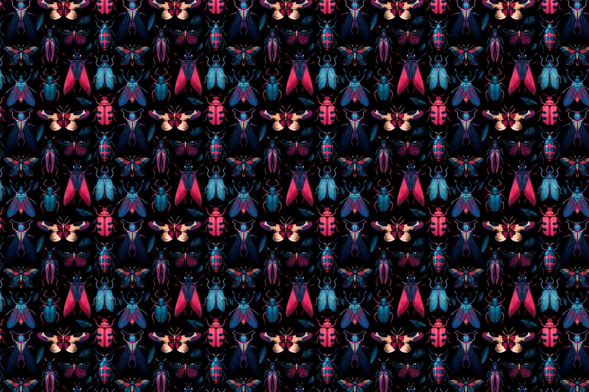 Vivid Vector Vignettes: Bright Gift Wrap