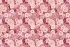 Mauve and blush vintage floral pattern with botanical foliage.