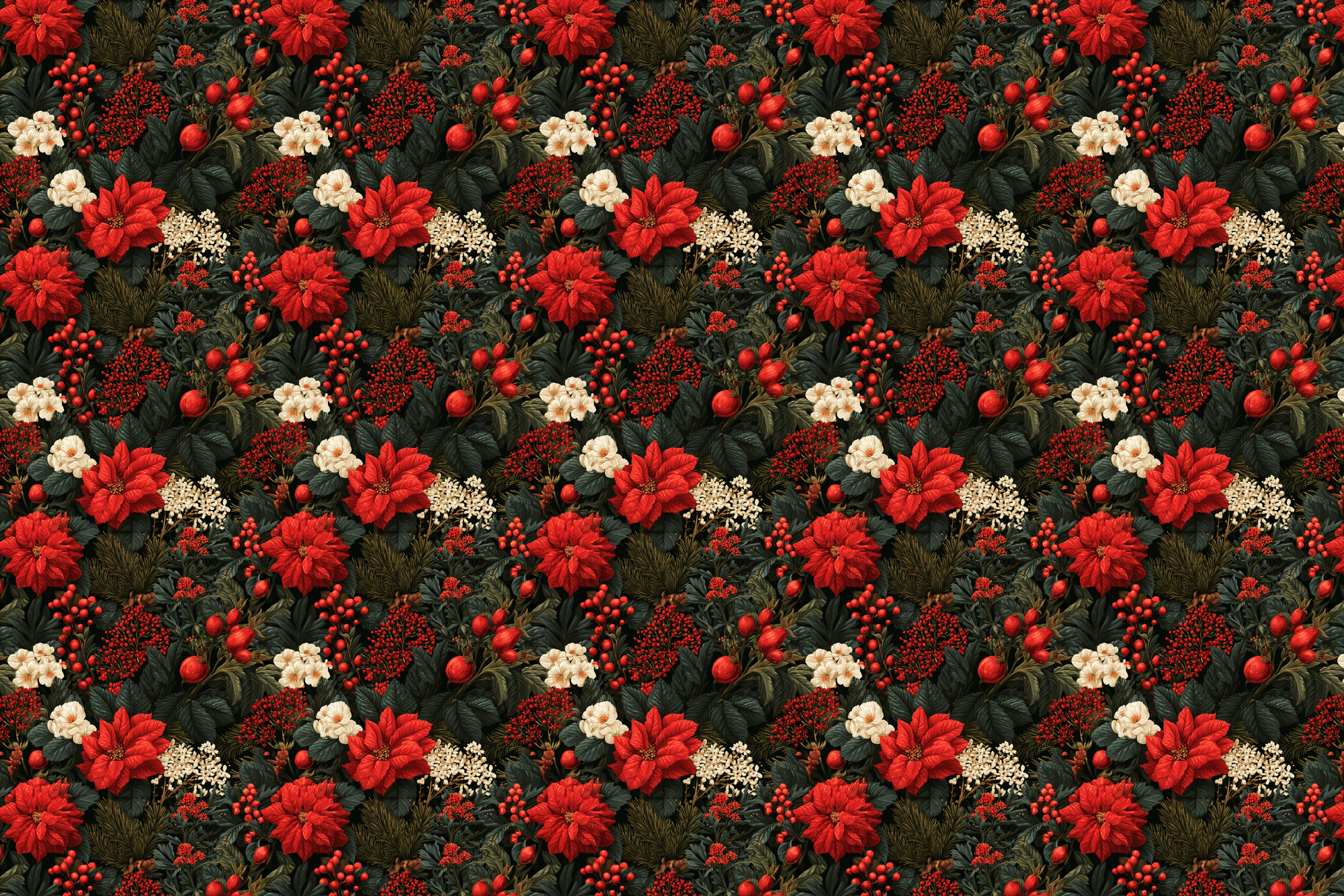 Crimson & Clover: Vintage Christmas Wrapping Paper