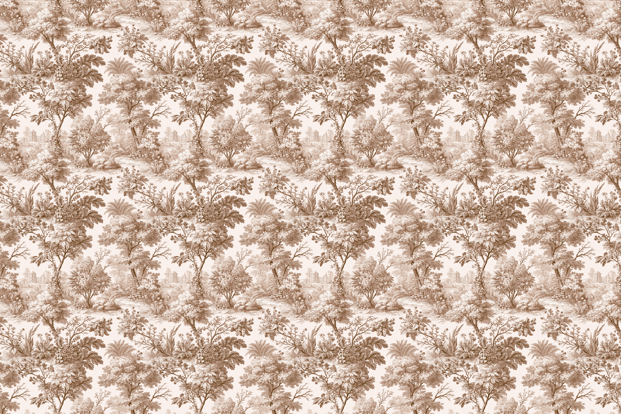 Ancestral Gossip: Vintage Toile Gift Wrap