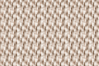 Modern abstract print featuring textured vertical stripes in neutral beige and brown tones.