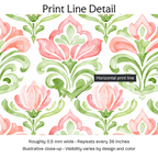 502238 — Print Line Detail. Illustrative close-up; visibility varies by design and color.