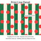 503310 — Print Line Detail. Illustrative close-up; visibility varies by design and color.