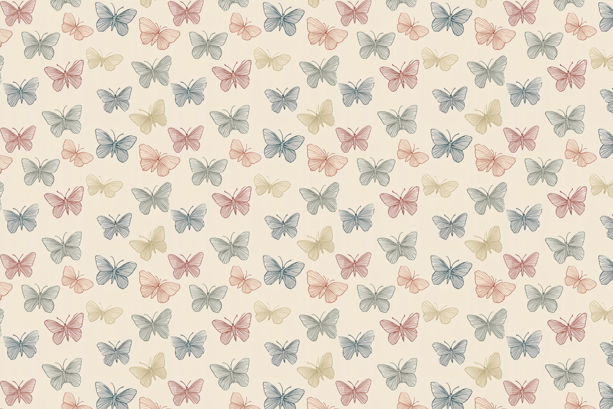 Wondrous Wings: Butterfly Wrapping Paper