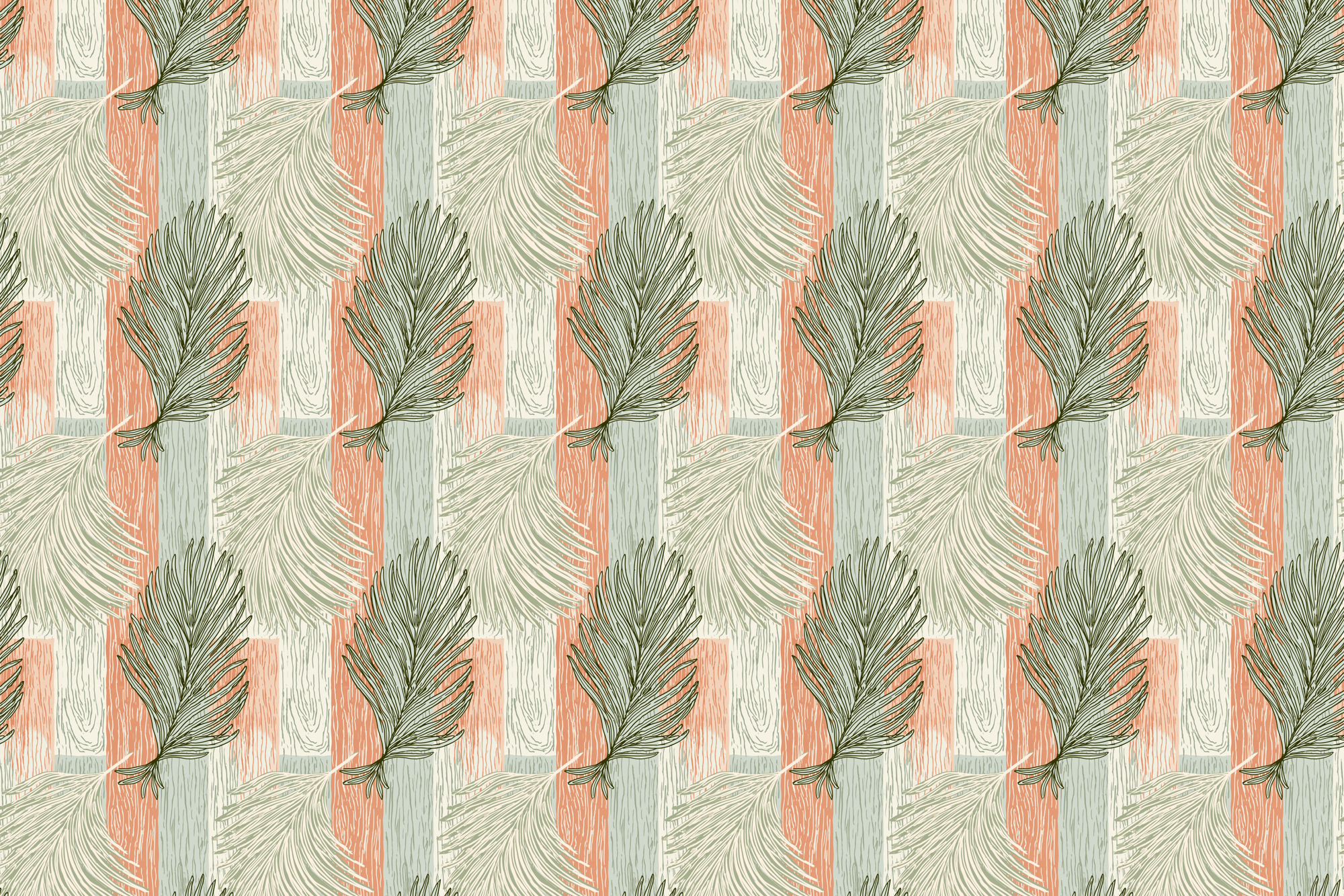 Tropical Transe: Boho Botanical Gift Wrap