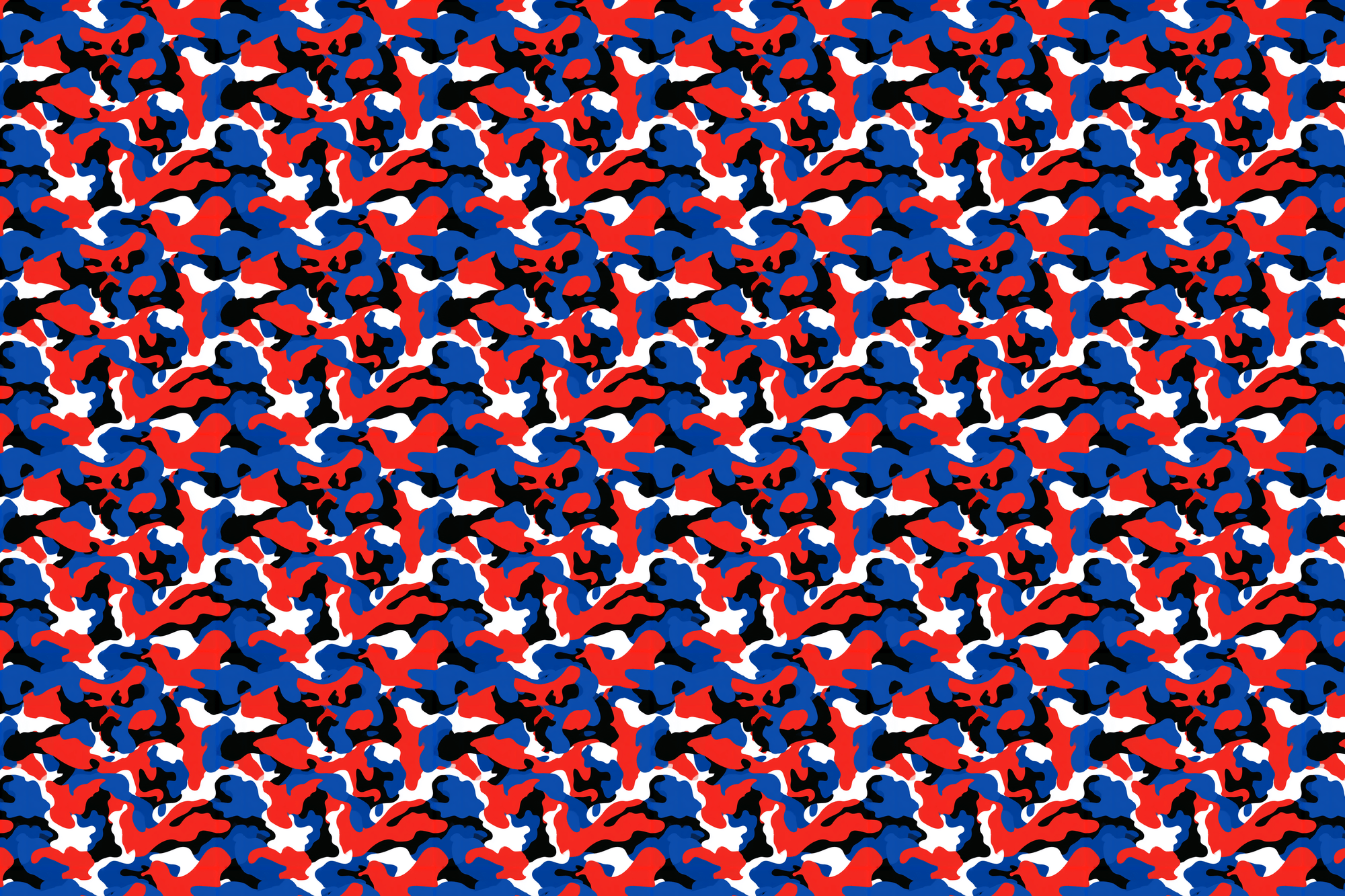 Suburban Warfare: Modern Camo Wrapping Paper