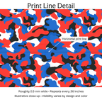 541707 — Print Line Detail. Illustrative close-up; visibility varies by design and color.