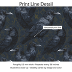 545340 — Print Line Detail. Illustrative close-up; visibility varies by design and color.