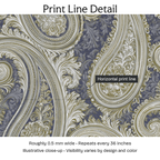 558196 — Print Line Detail. Illustrative close-up; visibility varies by design and color.