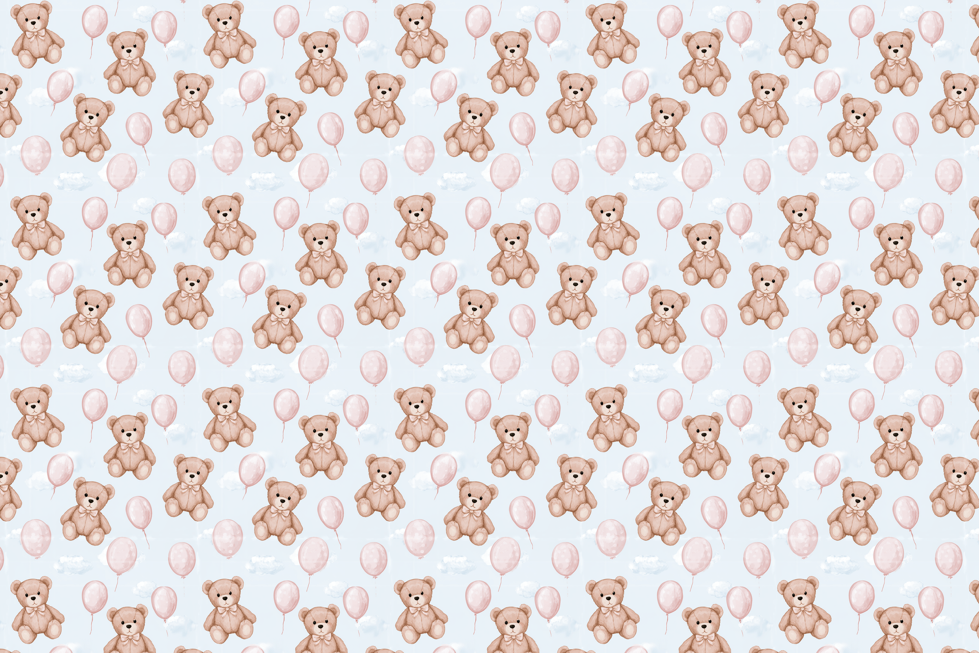 Beautiful Bears: Teddy Bear Wrapping Paper