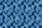 Seamless blue city map pattern with detailed street grids and coastlines in a blueprint aesthetic.