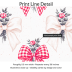 579789 — Print Line Detail. Illustrative close-up; visibility varies by design and color.