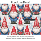 593119 — Print Line Detail. Illustrative close-up; visibility varies by design and color.
