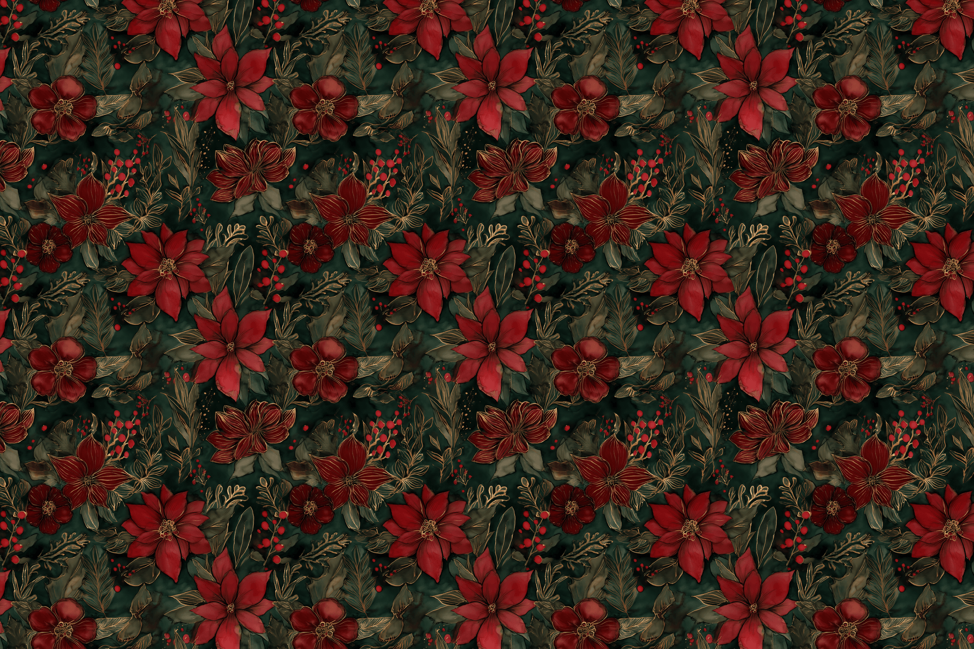 Elegant Christmas: Holiday Wrapping Paper