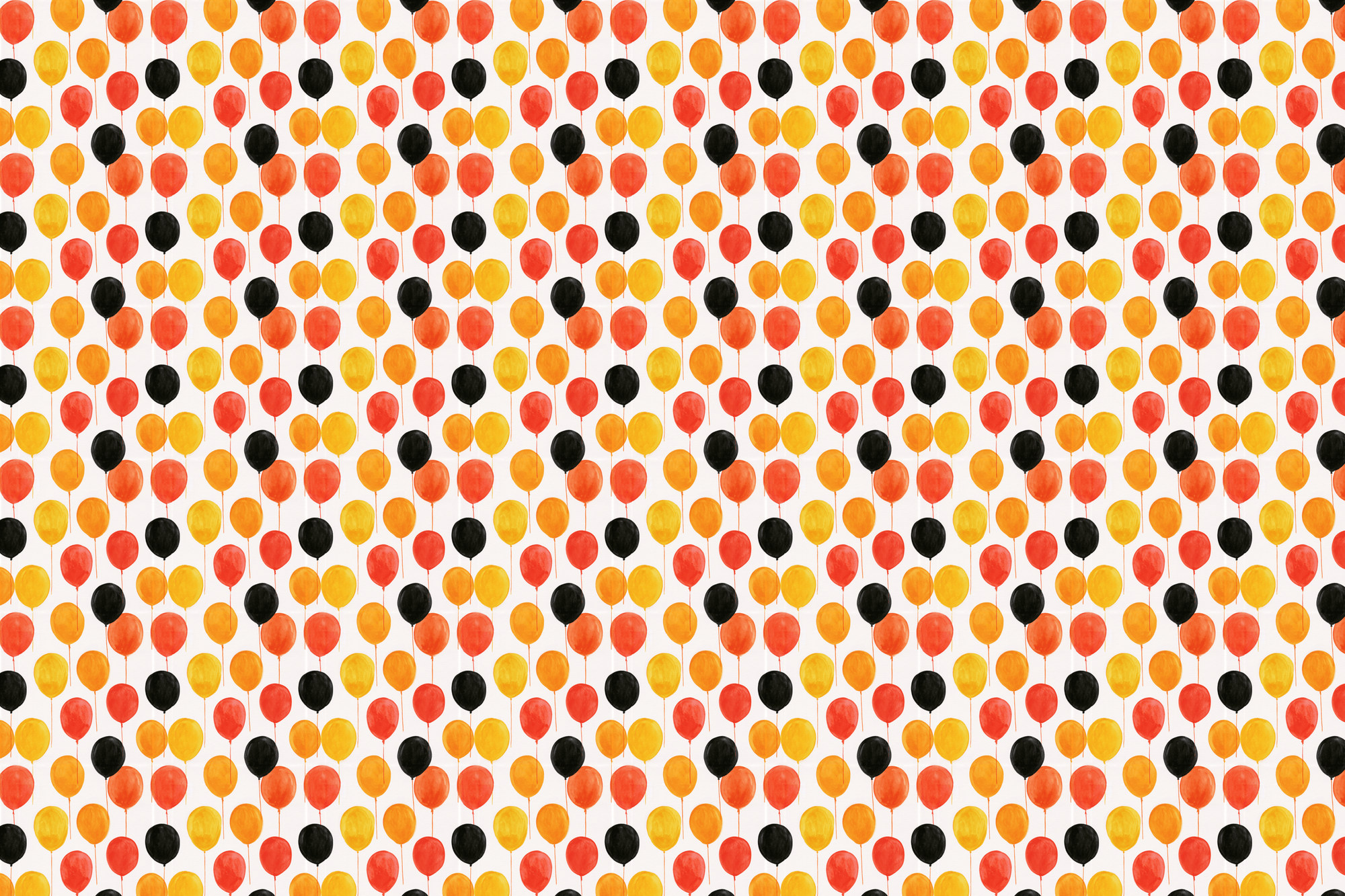 Brilliant Balloons: Watercolor Balloon Wrapping Paper