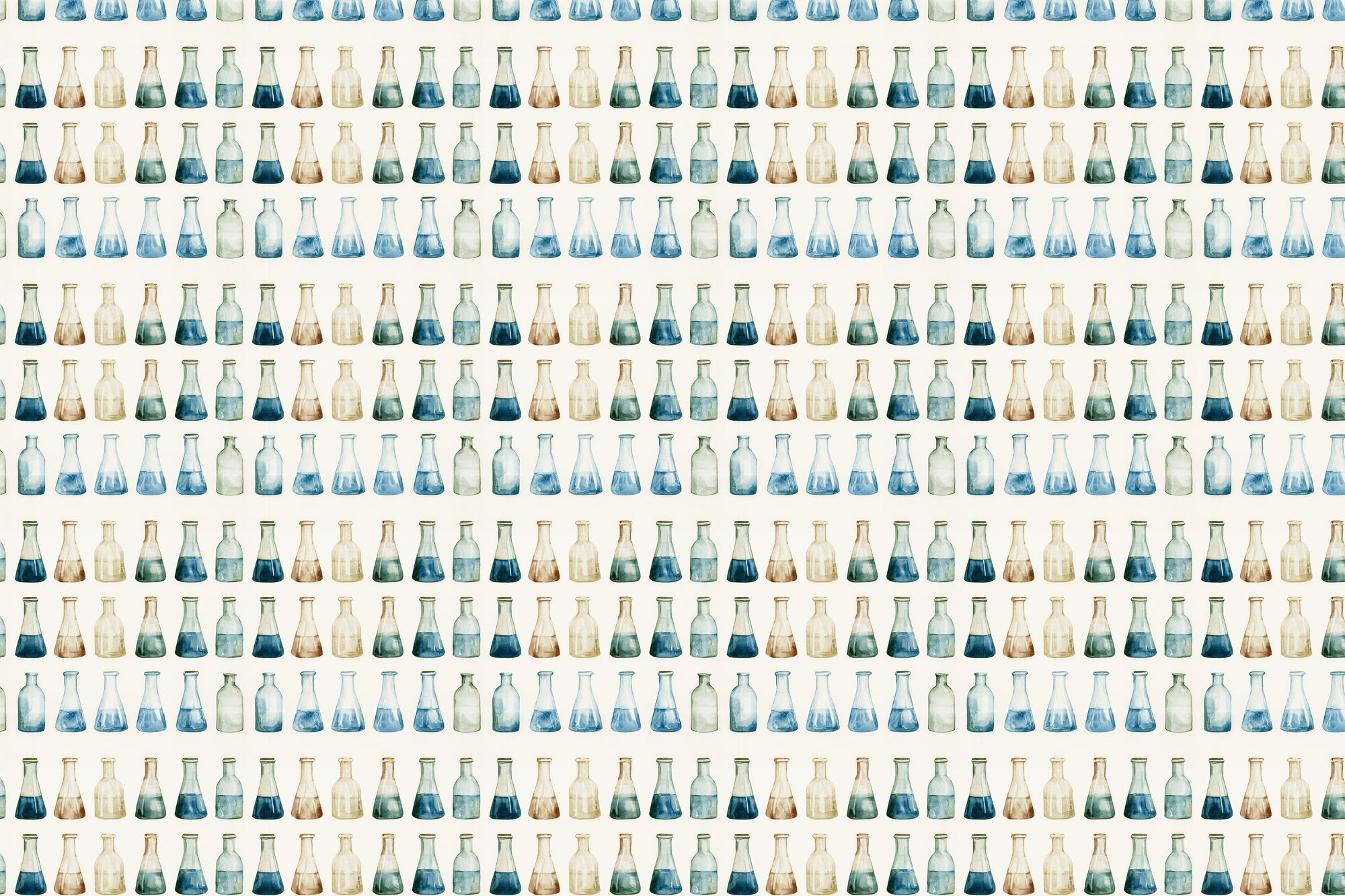 Sentient Serum: Chemistry Flask Wrapping Paper