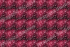 Burgundy snowflake and star festive pattern.