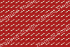 Seamless graduation pattern featuring cream diploma scrolls with red ribbons on a dark red background.