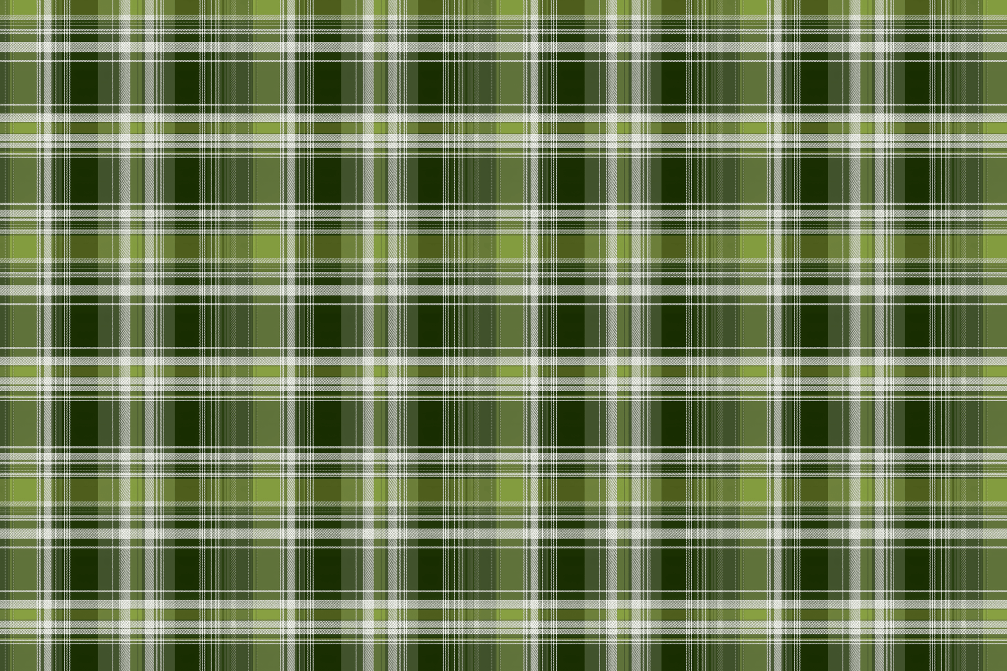Gorgeous Green Grids: Plaid Wrapping Paper