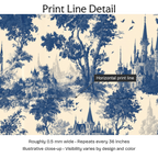 631807 — Print Line Detail. Illustrative close-up; visibility varies by design and color.