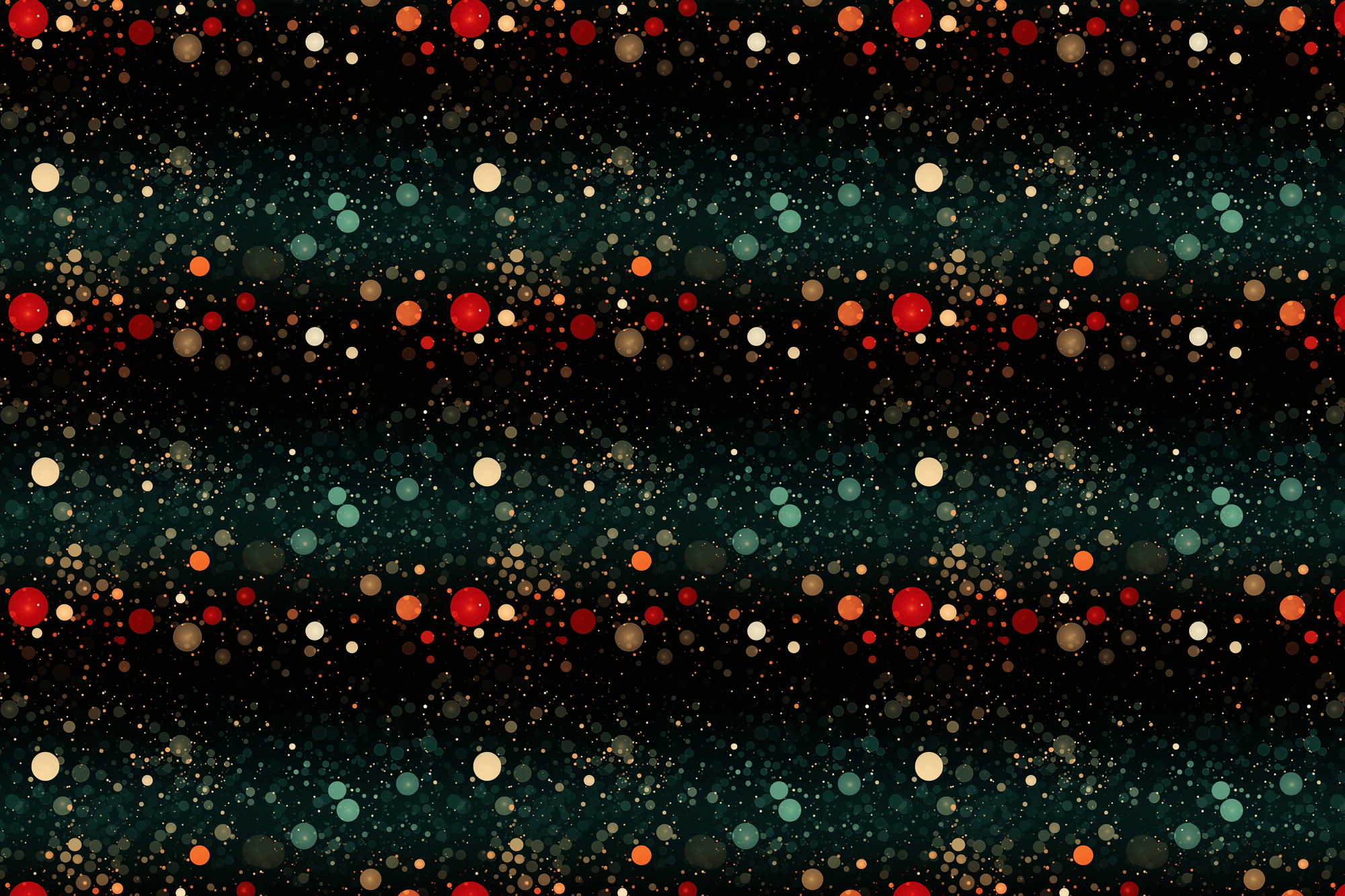 Holiday Bokeh: Modern Wrapping Paper