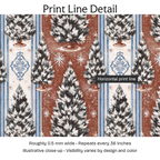 641485 — Print Line Detail. Illustrative close-up; visibility varies by design and color.