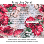 646416 — Print Line Detail. Illustrative close-up; visibility varies by design and color.