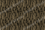 Seamless gold circuit board pattern with intricate digital technology lines on a black background.