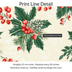 657871 — Print Line Detail. Illustrative close-up; visibility varies by design and color.