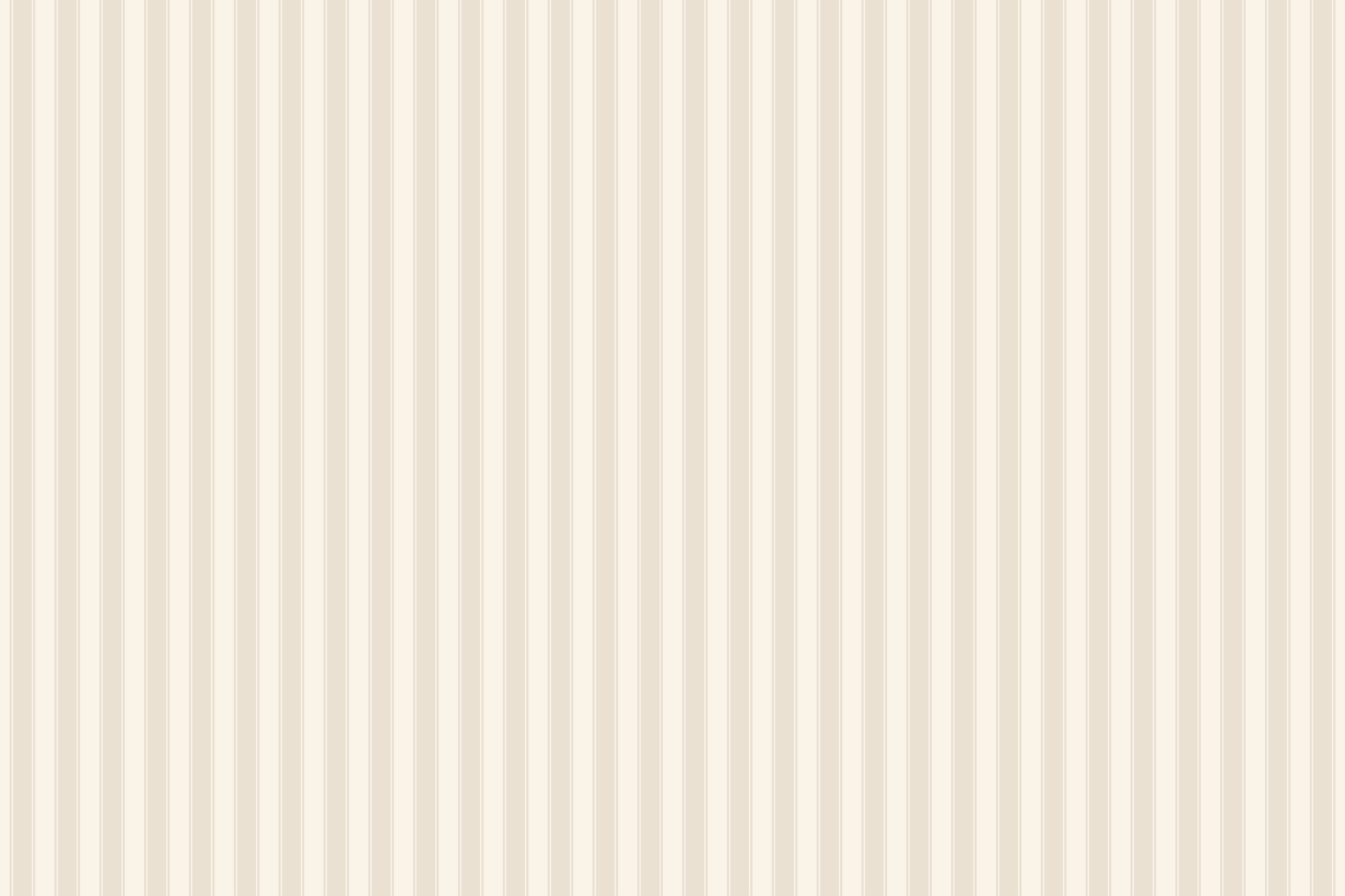 Serene Stripes: Minimalist Beige Wrapping Paper