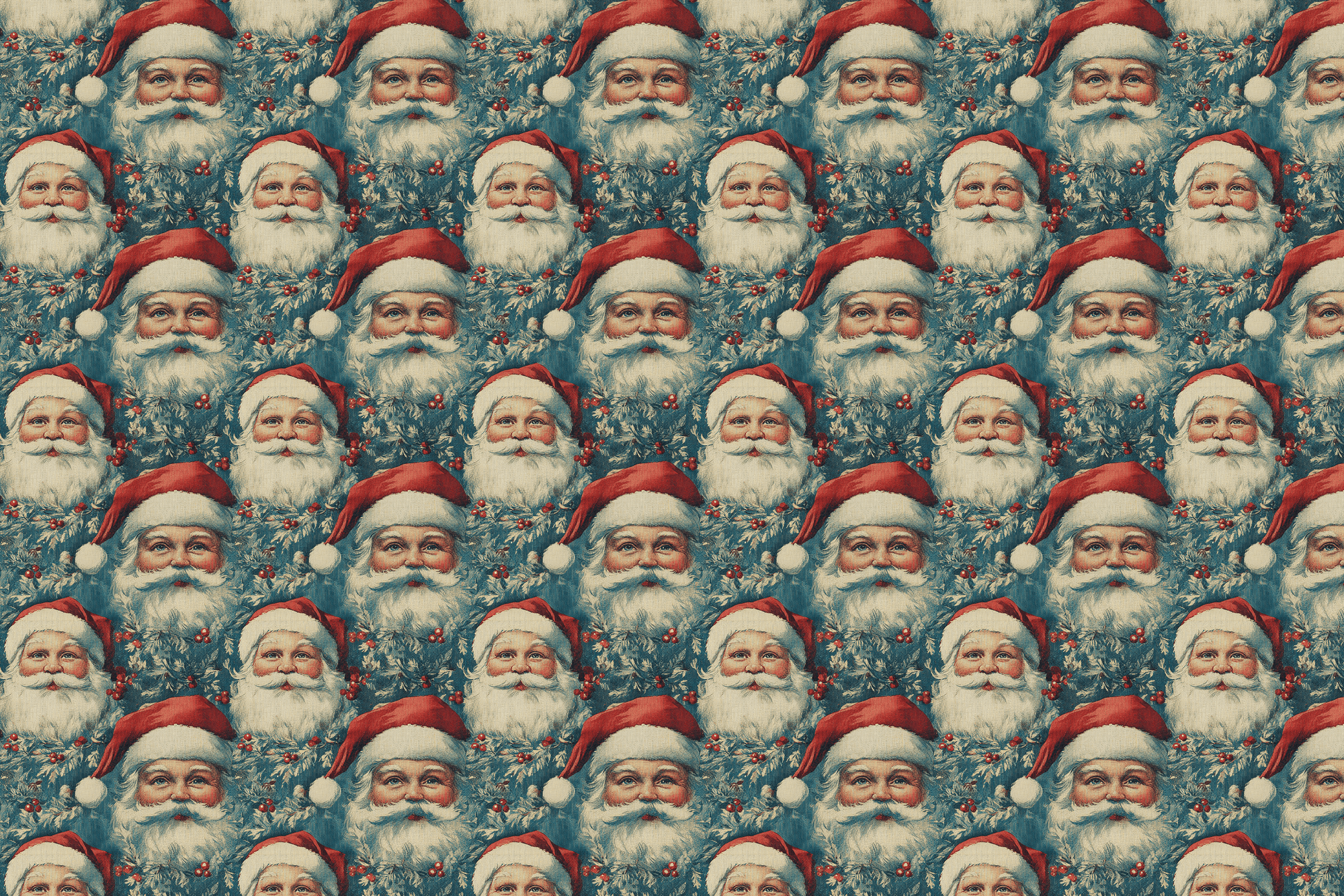 Jolly Saint Nick's Nostalgia: Holiday Gift Wrap