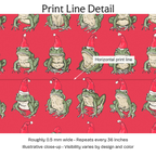 669619 — Print Line Detail. Illustrative close-up; visibility varies by design and color.