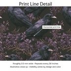 670057 — Print Line Detail. Illustrative close-up; visibility varies by design and color.