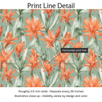 674330 — Print Line Detail. Illustrative close-up; visibility varies by design and color.