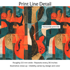 682826 — Print Line Detail. Illustrative close-up; visibility varies by design and color.