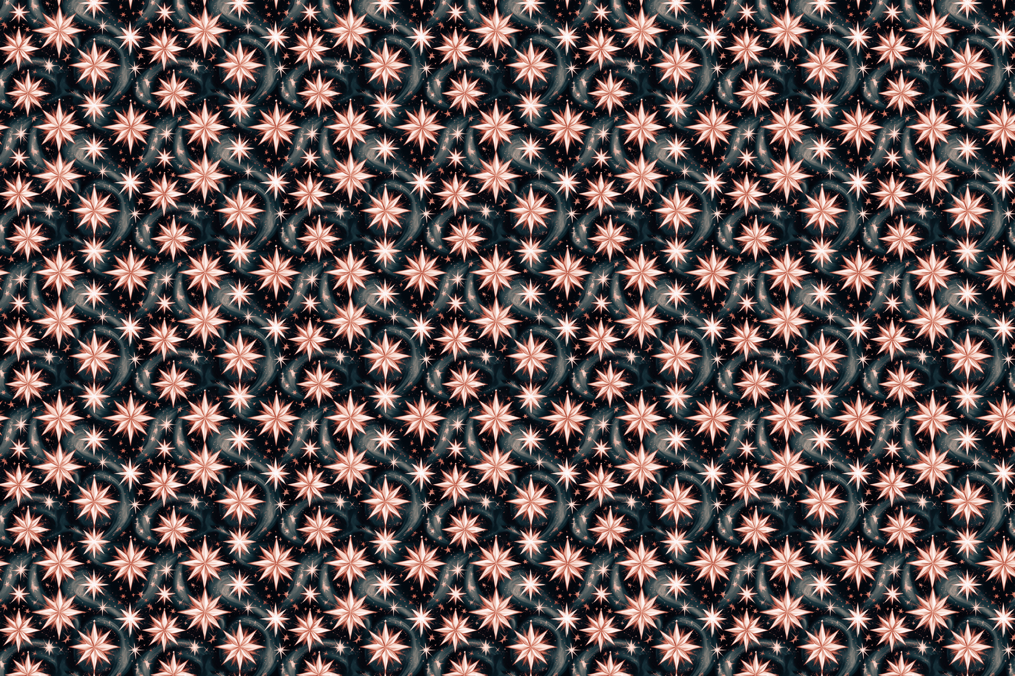 Cosmic Nebula: Celestial Christmas Gift Wrap