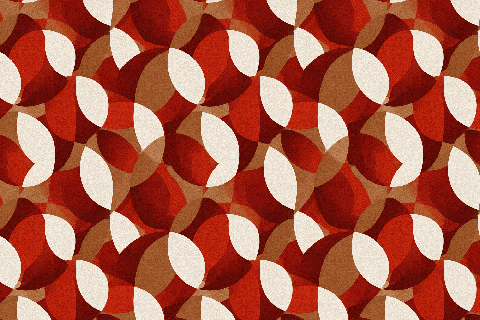 Textured Crimson Curves: Luxury Gift Wrap