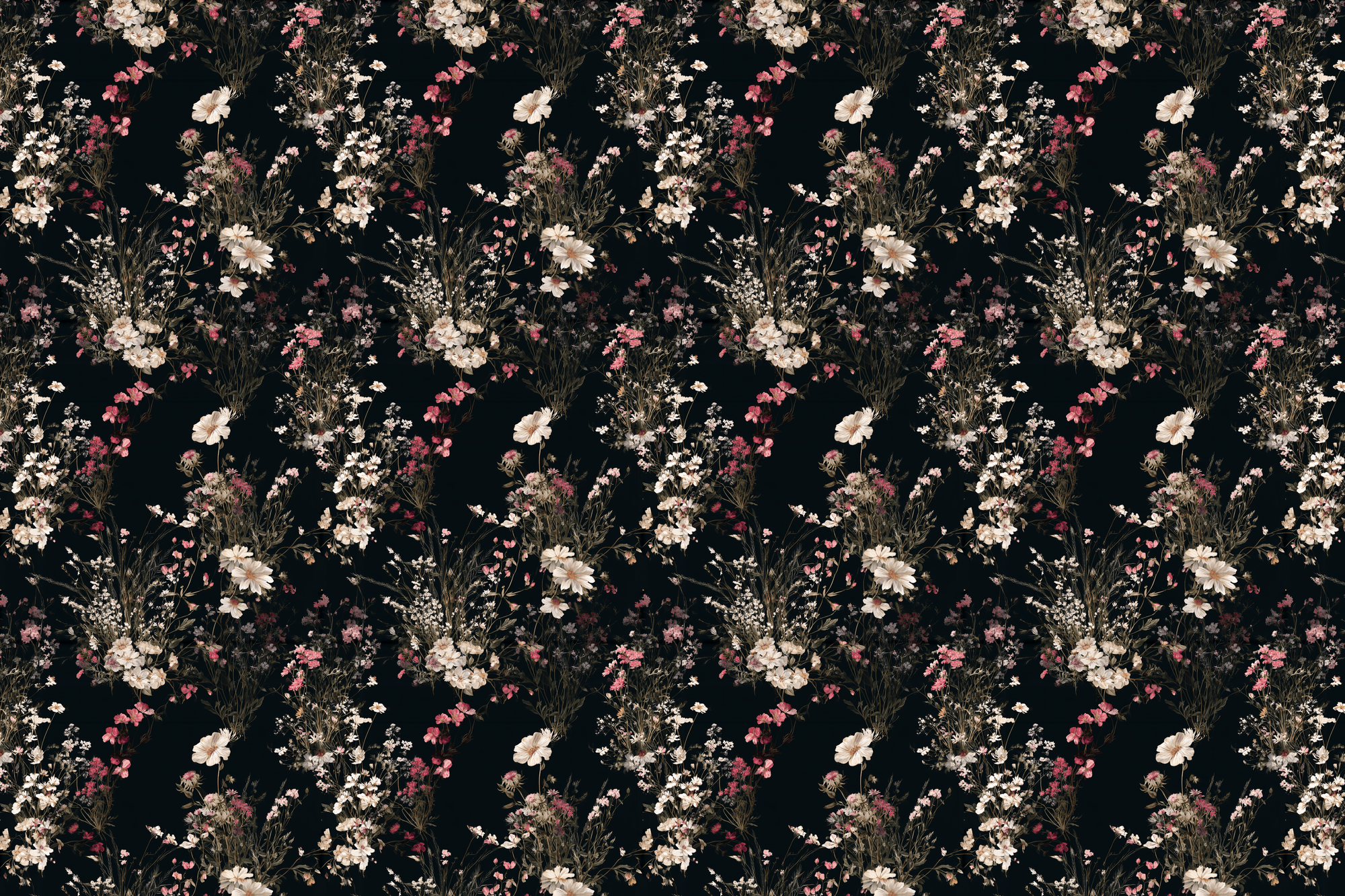 Vampire Picnic: Moody Botanicals Wrapping Paper